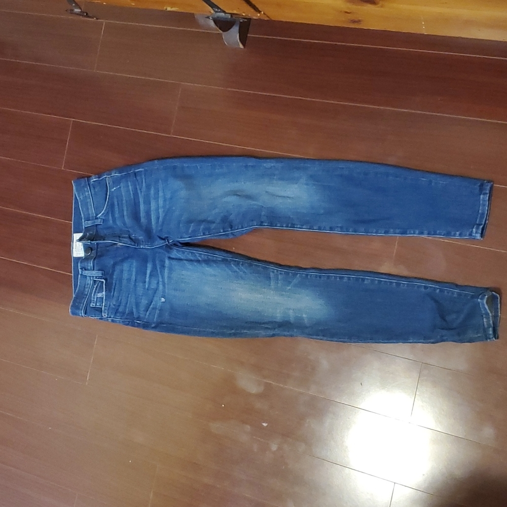 NEW Current Elliot medium wash high rise skinny jeans Size 25